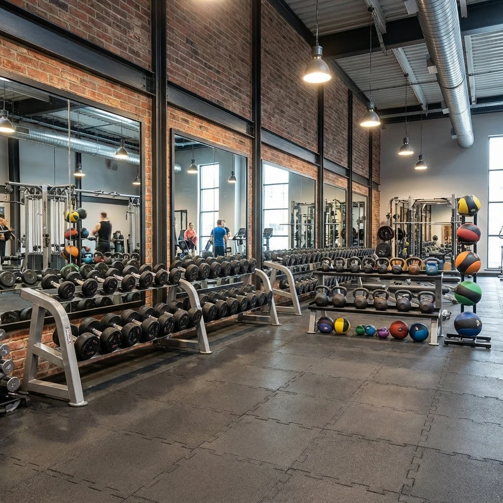 Free weights area